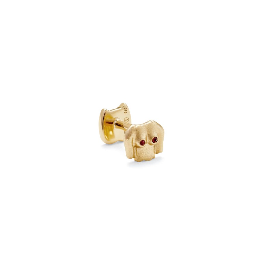 Jewellery Anissa Kermiche  | Rubies Boobies Threaded Stud