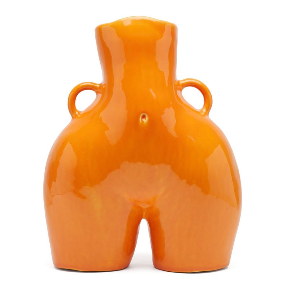 Homeware Anissa Kermiche Love Handles Vase Orange Shiny